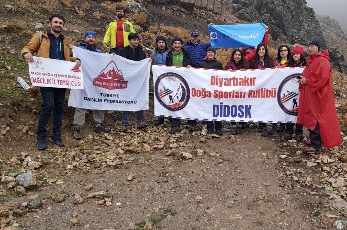 Dağcılar Sason’a hayran kaldı
