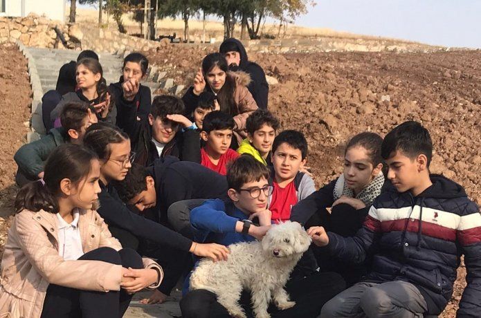 Çocuklara hayvan sevgisi aşılandı