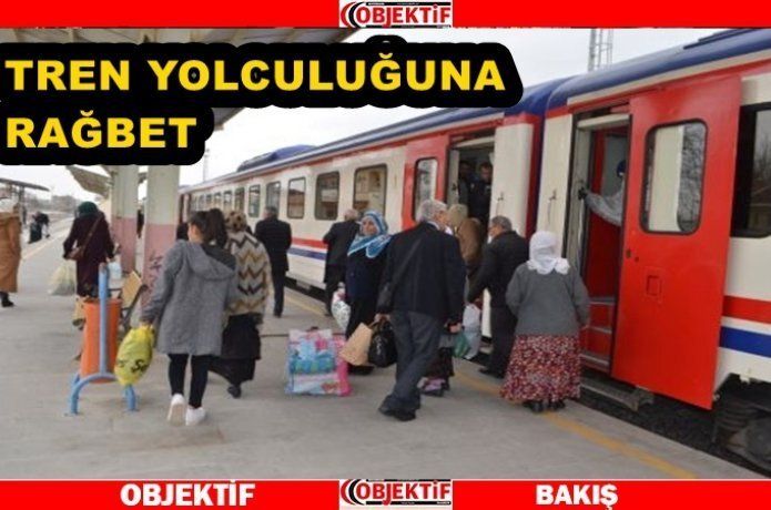 Vatandaş treni tercih etti