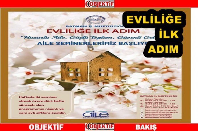 Müftülük'ten Evlilik Semineri