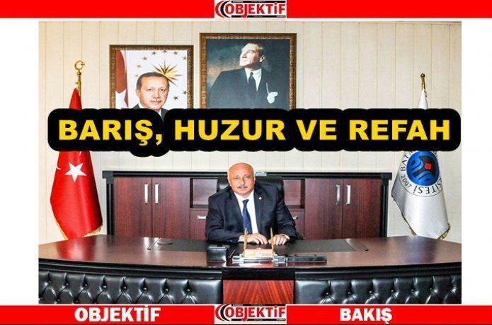Rektör Durmuş'un 2020 yılı mesajı