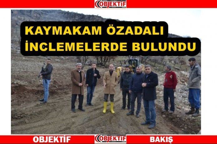 Acar köyüne yeni yol