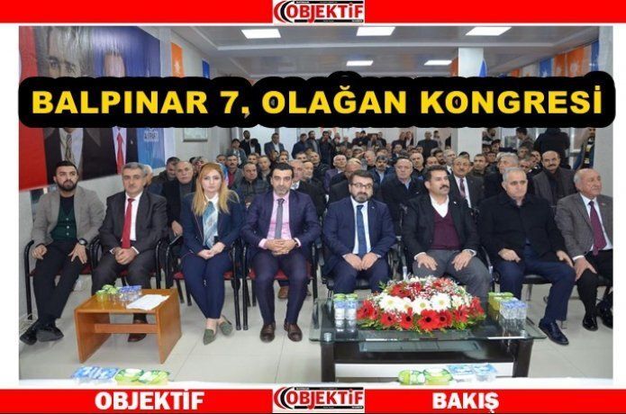 AK Parti Balpınar kongresi yapıldı