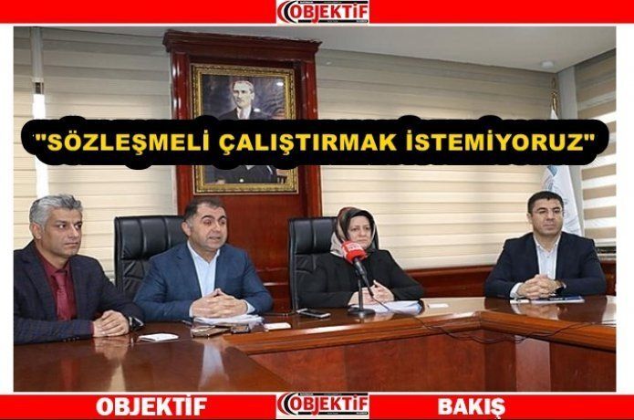 Belediye işçilerle ilgili açıklama yaptı
