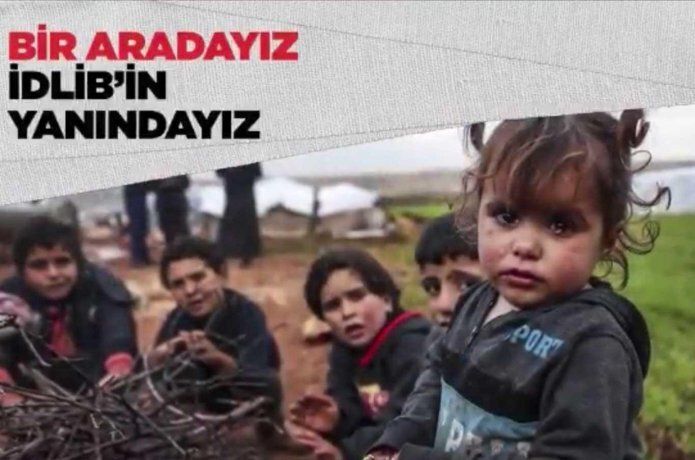 İdlib için yardım kampanyası başlatıldı