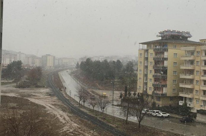Batman’a yılın ilk karı düştü