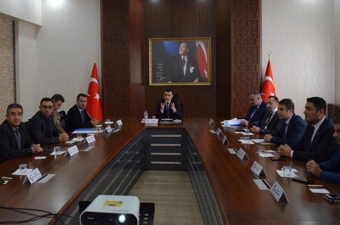 Batman'da "Uyuşturucu ile Mücadele Değerlendirme Toplantısı" yapıldı