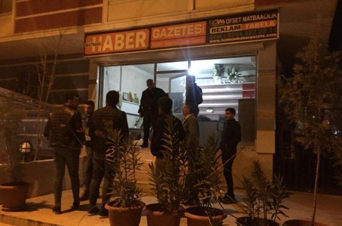 Haber Gazetesi hırsızların hedefi oldu