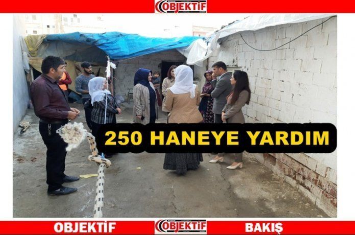Yoksul vatandaşlarımızın yanındayız