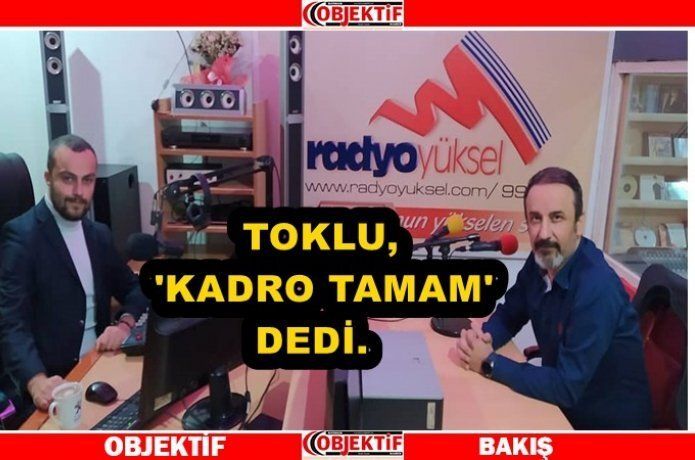 Başhekim Toklu Radyo Yüksel'e konuk oldu