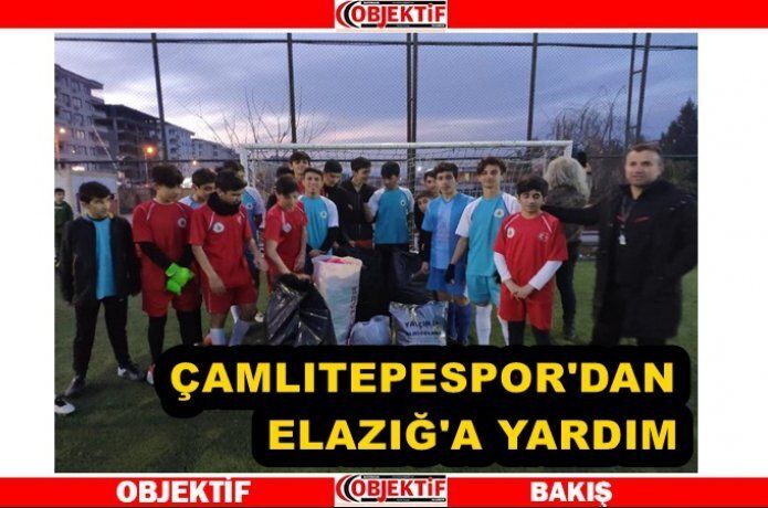 Amatör spor kulübünden depremzedelere yardım