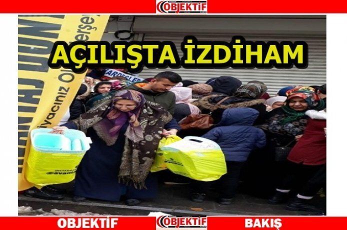 Avantajlı satış izdihamı