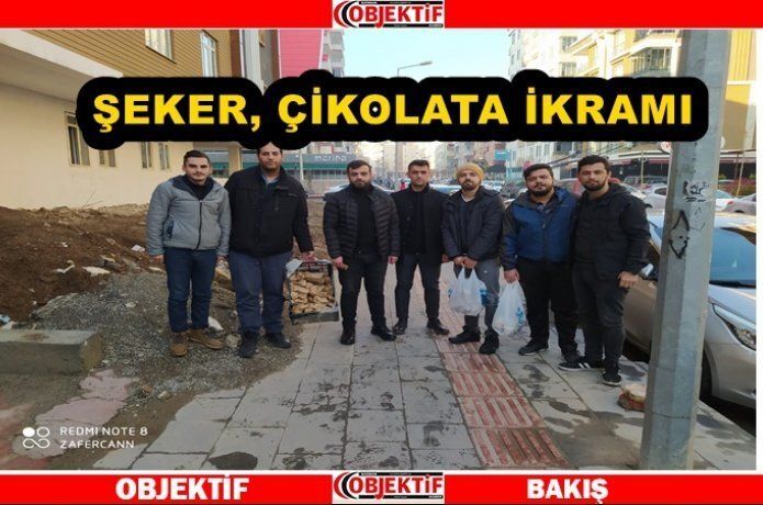 AK Gençlikten sevgi ikramı