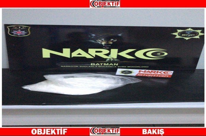 1 Kilo 400 gram metamfetamin ele geçirildi