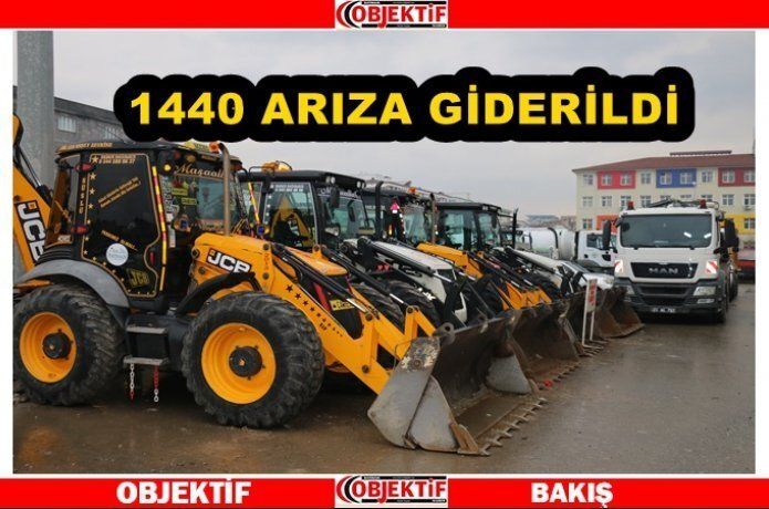 BASKİ’den kar mesaisi: bin 440 arızaya müdahale