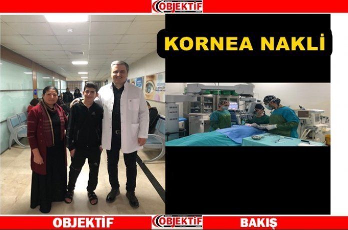 ABD göz bankasından gelen kornea ile Iraklı hastanın gözü açıldı