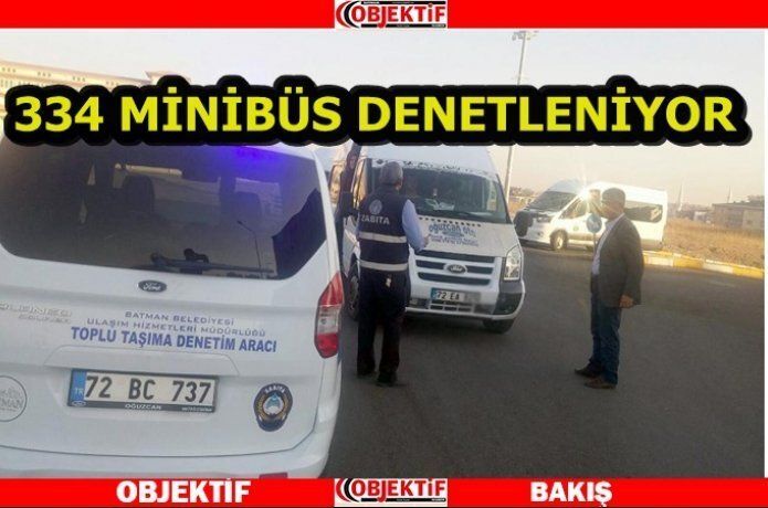 Toplu taşıma denetimlerimiz devam ediyor