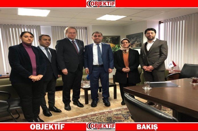 Eş başkanlardan AB elçisine ziyaret