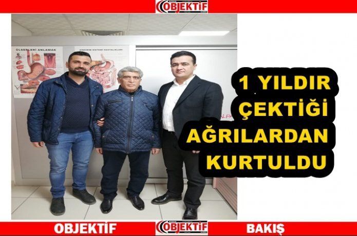 Batman Medical Park’ta şifa buldu