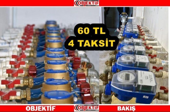 8 bin bozuk su sayacı yenileniyor