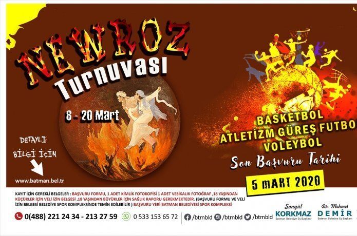 Batman Belediyesi turnuva düzenliyor