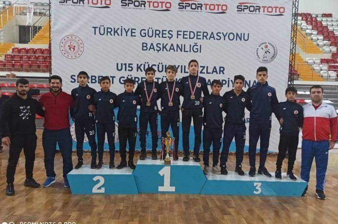 Petrolspor güreş takımı Türkiye şampiyonu