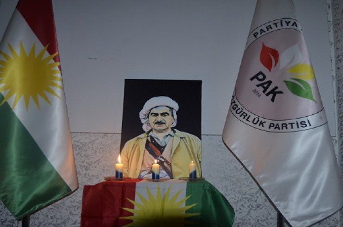 Barzani için anma etkinliği