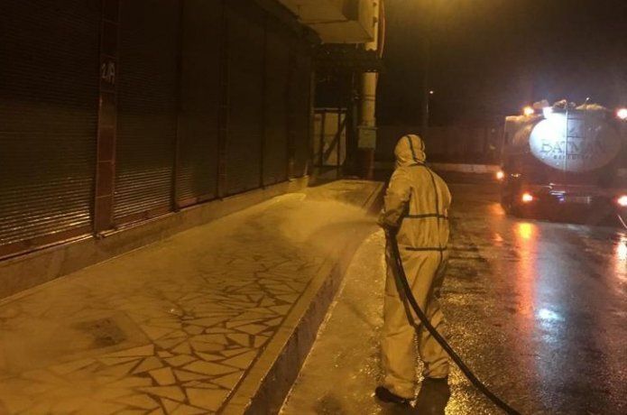 Temizlik çalışmaları iki katına çıkarıldı