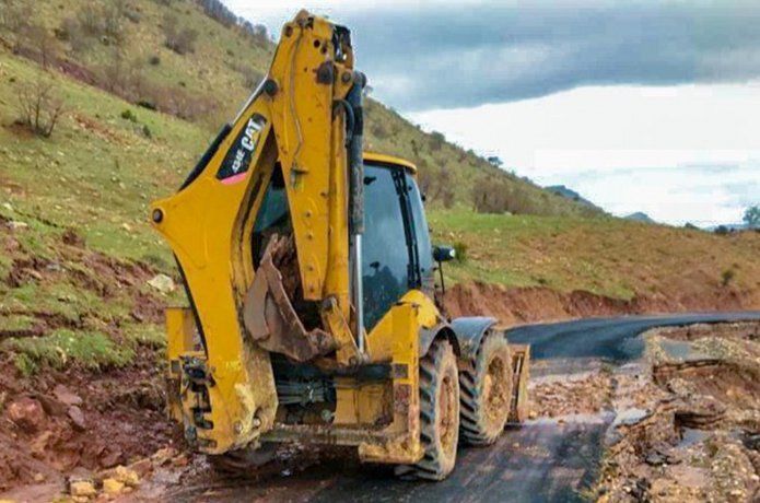 aşırı yağış nedeniyle sel ve heyelan meydana geldi