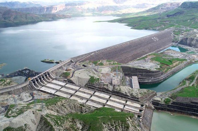 Ilısu Barajı'nda su seviyesi 100 metreye ulaştı