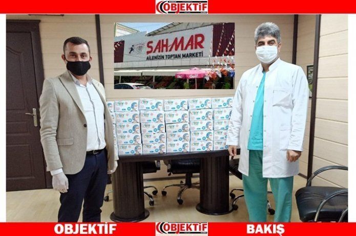 Şah-Mar 5 bin adet maske bağışladı