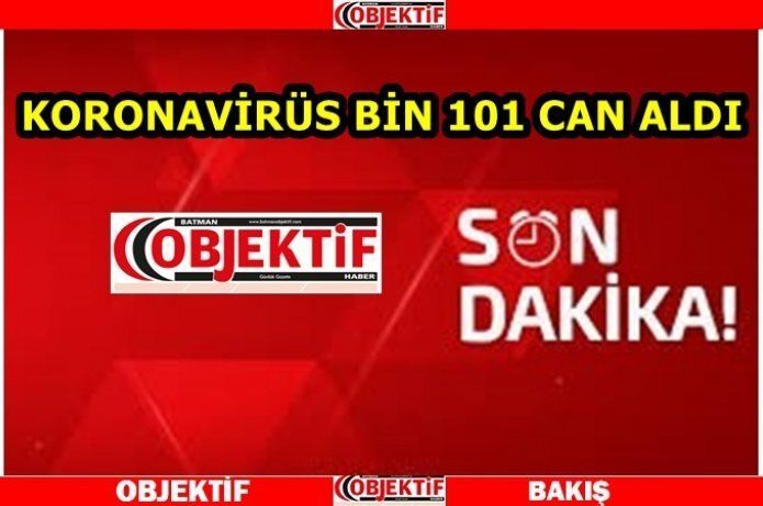 Koronavirüs bugün 95 can aldı