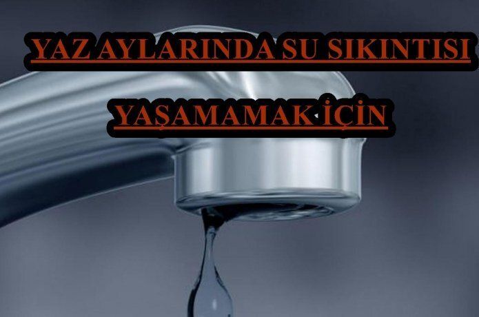 Suyu İsraf Etmeyelim
