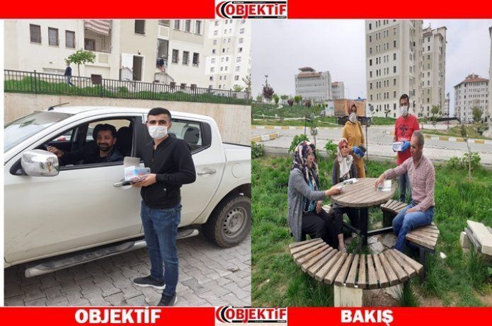Batman Gelecek Partisi’nden maske dağıtımı