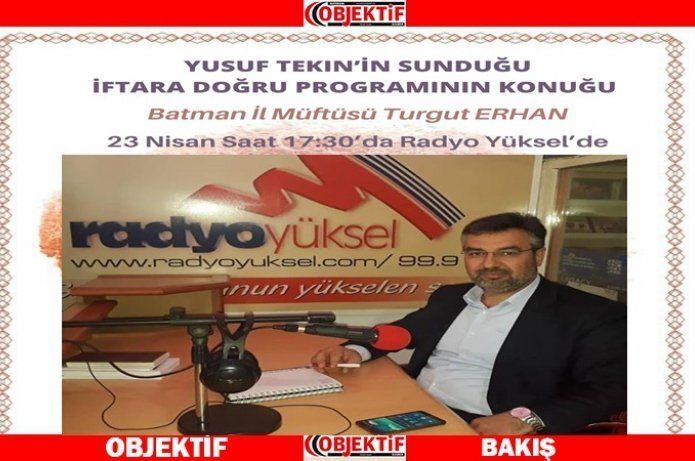 Radyo Yüksel’de “iftara doğru”başlıyor