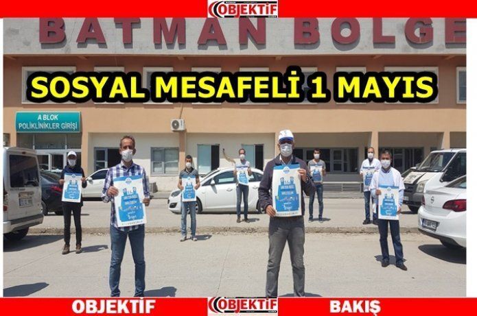 Bölge Hastanesin'de 1 Mayıs etkinliği