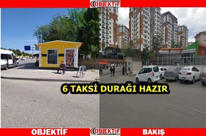 Batman'a modern taksi durakları