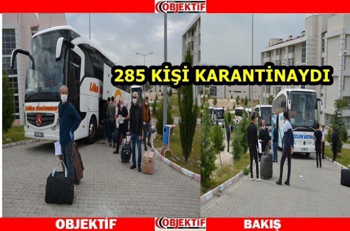 Bağdat'tan gelenler evlerine gönderildiler