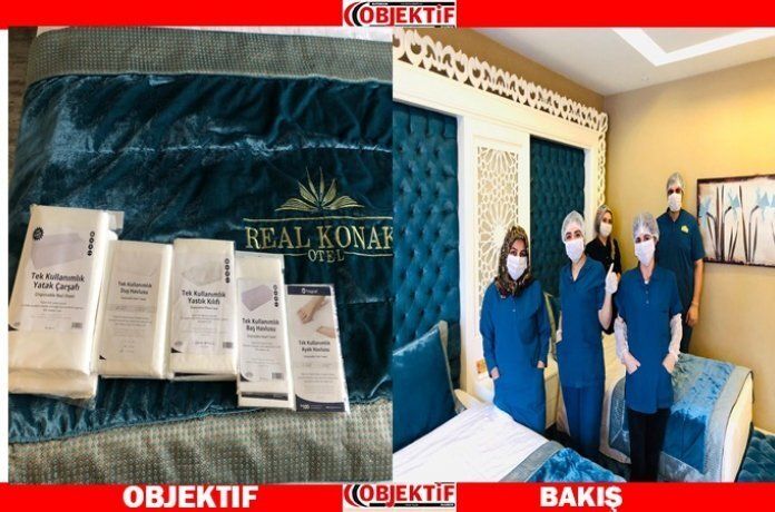 Real Konak Hotel’den tek kullanımlık önlem