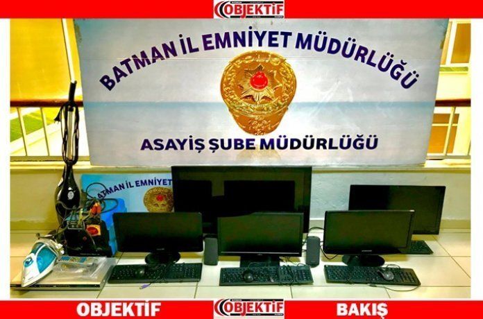 Öğrenci yurdu hırsızları yakalandı