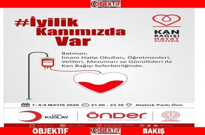 Milli Eğitim'den "iyilik kanımızda var" kampanyasına destek