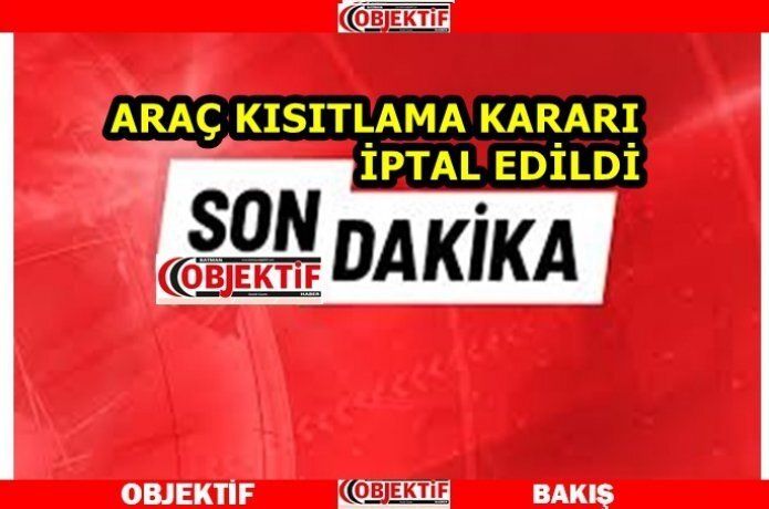 Tek ve çift plaka uygulaması sona erdi