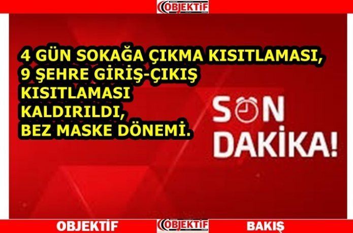 Yeni kararlar açıklandı