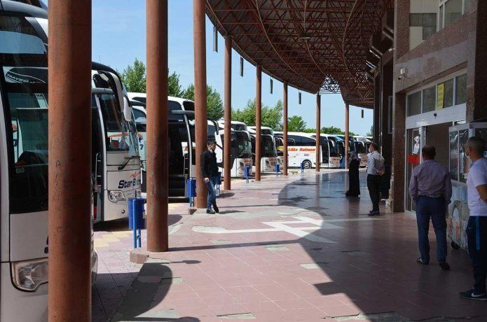 Şehirlerarası Otobüs Terminali haftalar sonra hareketlendi