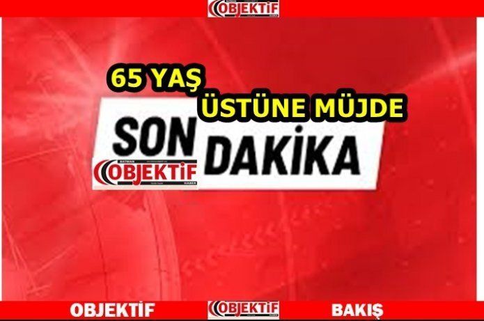 65 yaş ve üzerine seyahat izni