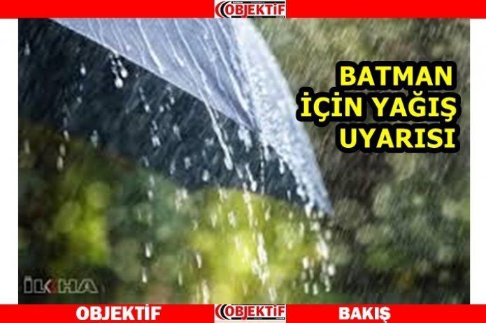 Yağış ve kuvvetli rüzgar uyarısı