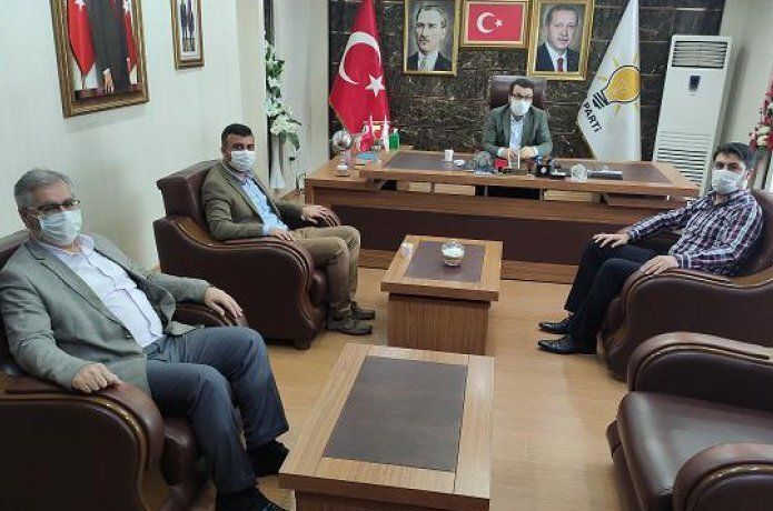 Türk hemşireler derneği Ak parti il başkanlığını Ziyaret Etti