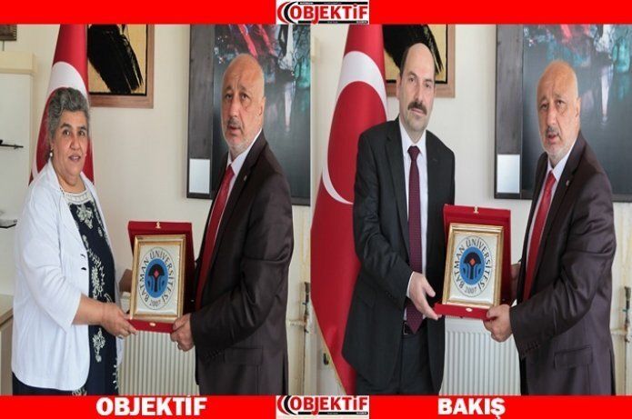 Rektör Durmuş’tan dekanlara “hayırlı olsun” ziyareti
