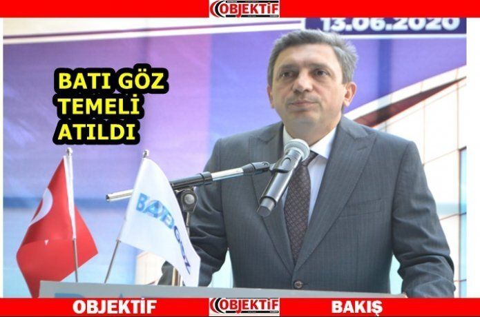 Batman'da özel göz hastanesi temeli atıldı