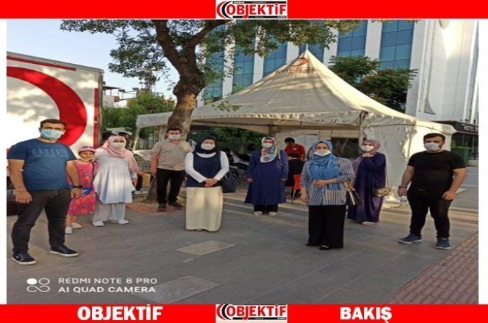 Kadem Batman teşkilatından” Sen de Kan Ver, iyiliğe can ver “ kampanyasına destek